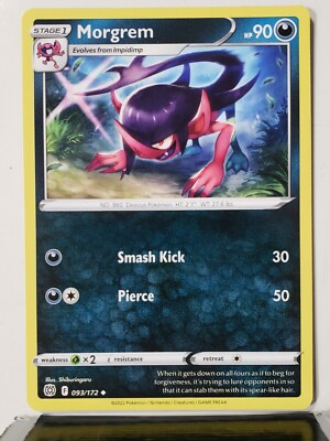 morgrem pokemon card value - Scarlet & Violet - Stellar Crown - - 095/142 discard an Energy from your opponents Active Pokmon morgrem pokemon card value Morgrem