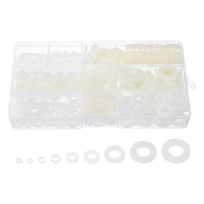800pcs Rubber Flat Washer Gasket Assortment M2-M12, Bolts Spacers Washers Gasket