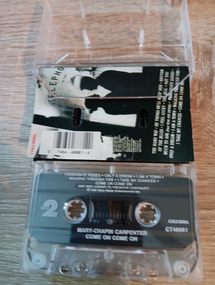 MARY-CHAPIN CARPENTER- Come On Come On- 1992 Cassette Columbia Records USA - Image 4 of 4