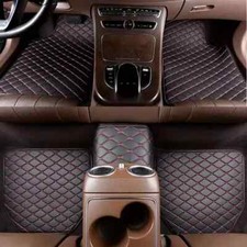 5 pcs Waterproof Leather Car Floor Mats Universal Auto Foot Pad Protector matt