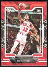 2021-22 6777E Panini Chronicles RED Ayo Dosunmu Rookie Chicago Bulls #293