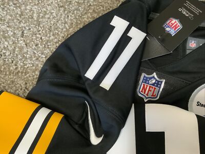 Nike Pittsburgh Steelers #11 Claypool Black Jersey Men's Size