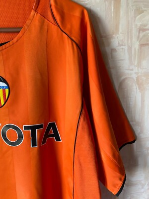 Vintage Valencia 2004 2005 Nike Away Football Shirt Soccer Jersey