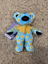 GRATEFUL DEAD Summer Tour LIQUID BLUE BEANIE BEAR Tag Jerry Garcia Plush