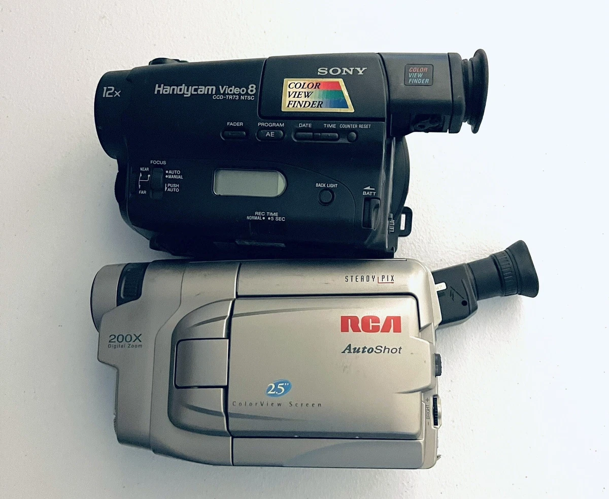 Sony Handycam Video 8 Camcorders 200x Digital Zoom for sale | eBay