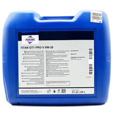 20 L Fuchs Titan GT1 Pro V 0W-20 Motoröl Öl 0W20 | VOLVO VCC RBS0-2AE