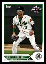 2023 Topps Pro Debut Yeison Morrobel   PD-105 Down East Wood Ducks