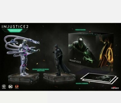 インジャスティス2 希少 バットマン & ブレイニアック フィギュアセット Triforce Injustice 2 The Versus Collection Batman and Brainiac
