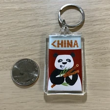 Highlights Magazine Top Secret Adventures China Keychain Key Ring #42133