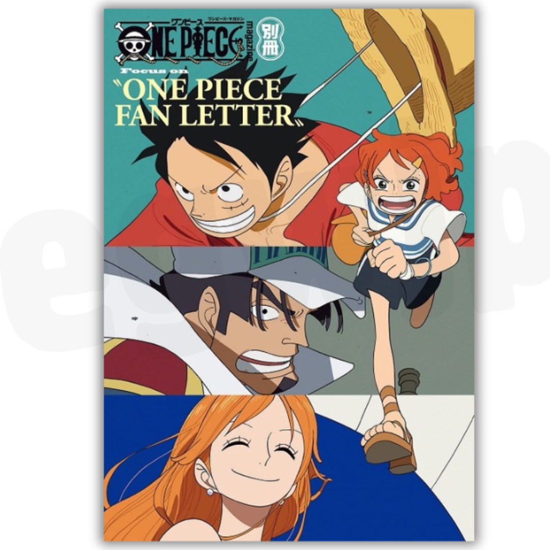 ONE PIECE Magazine FAN LETTER Ver. Shueisha Mook Japanese