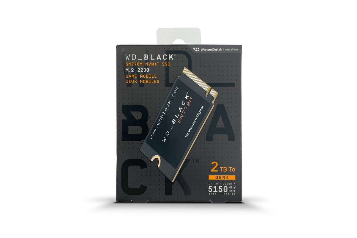 Western Digital Asus ROG ALLY SSD NVMe M.2 2230 2 To - SN770M