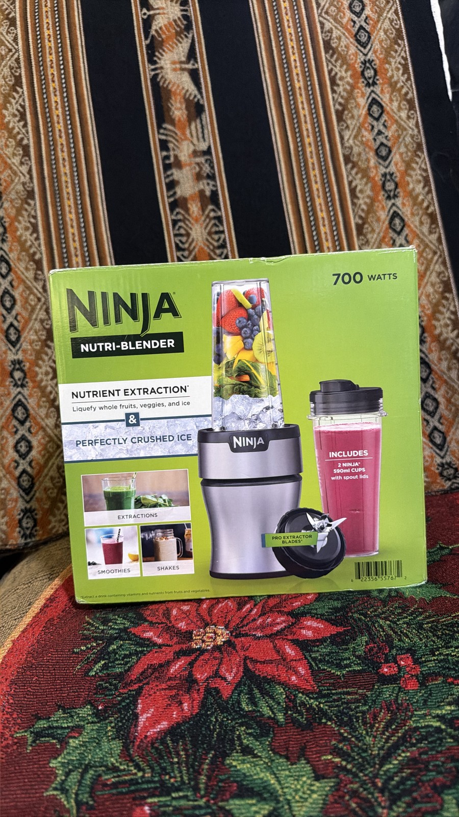 Ninja Nutri-Blender BN300 700W Personal Smoothie Maker 2x 20oz Cups