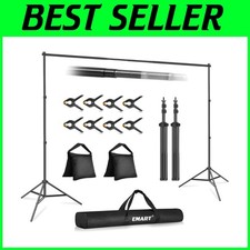 Adjustable Background Support 10x7ft Stand