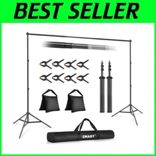 Adjustable Background Support 10x7ft Stand