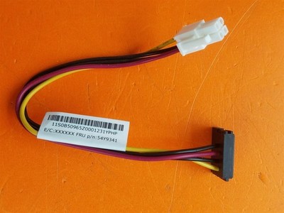 4x lot Lenovo 54Y9341 SATA Power Cable For ThinkCentre M Series PC HDD/DVD