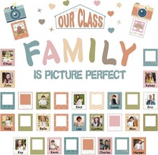 Boho Classroom Bulletin Board Decor Set of 56, Classroom Door Decor