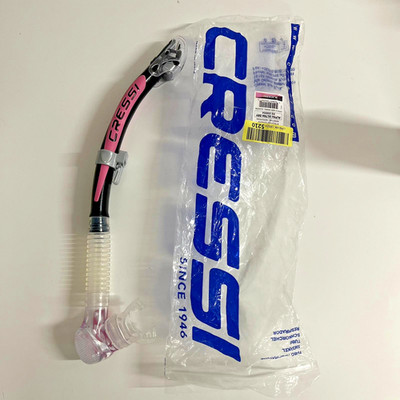 CRESSI Alpha Ultra Dry Snorkel - Trockenschnorchel zum Tauchen, Freitauchen