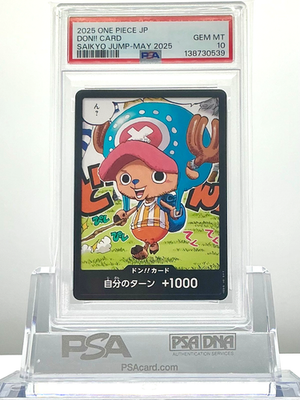 PSA 10 DON!! CARD Tony Tony Chopper 2025 ONE PIECE JP SAIKYO JUMP
