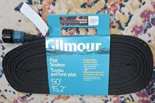 Gilmour Flat Soaker Hose 50 Black New In Packaging 5 Available