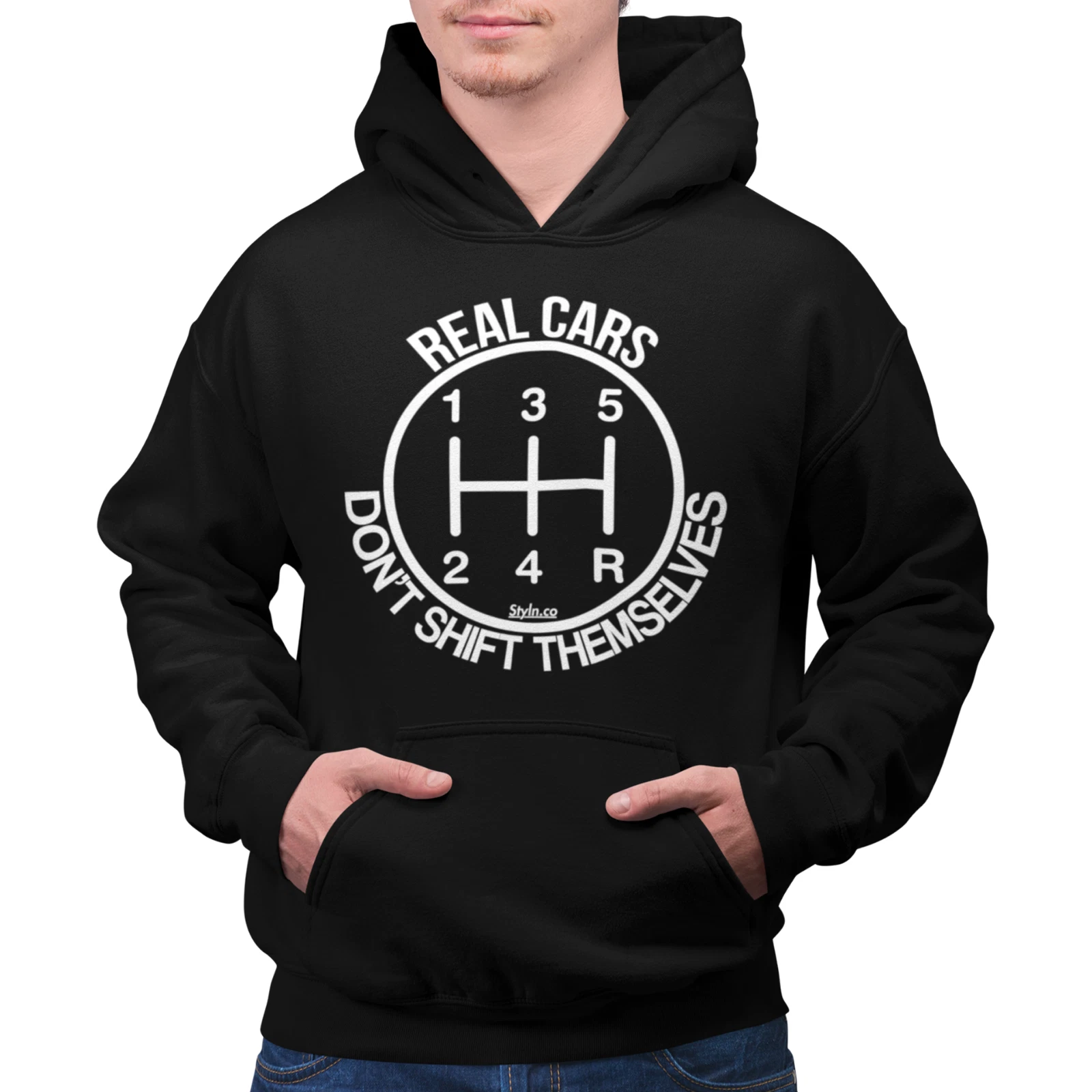 REAL CARS DONT SHIFT THEMSELVES HOODIE Mechanic Jdm Boost Shirt Racecar Turbo
