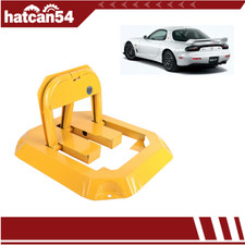 Car Parking Barrier Lock Garage Column Bollard Reflective Security Post + 3 keys