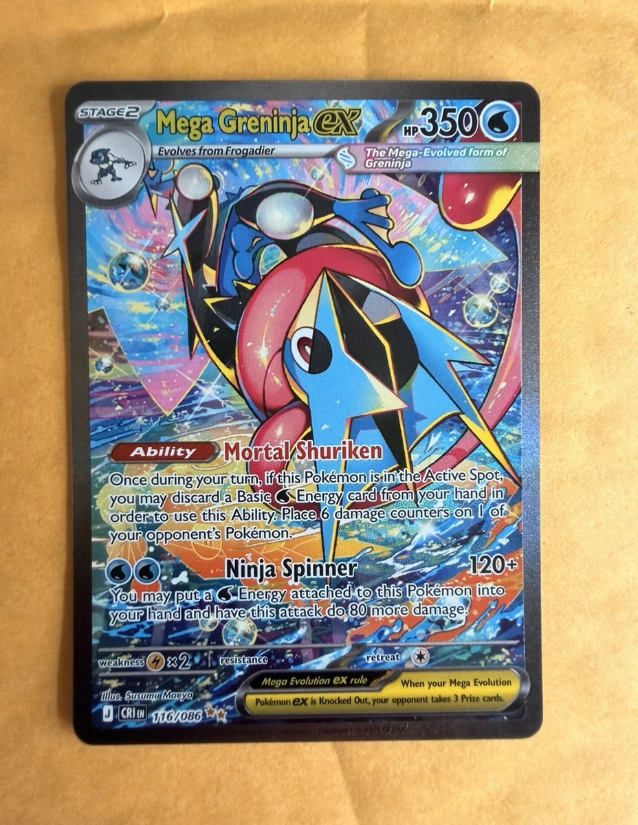 Greninja Ex Pokémon TCG Cards for sale | eBay