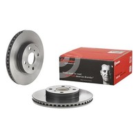 2X Brembo Bremsscheiben 255Mm InnenbelÜFtet Vorne Passend FÜR Toyota Yaris |
