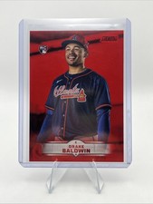 2025 Topps Stadium Club Red Parallel #61 Drake Baldwin, Atlanta Braves RC