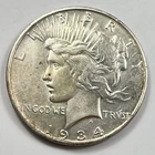 1934-D $1 Peace Dollar 90% Silver Denver US Coin - BETTER DATE!