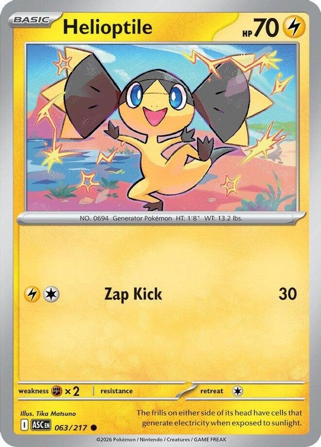 Pokemon Helioptile (63/583) Ascended Heroes LP