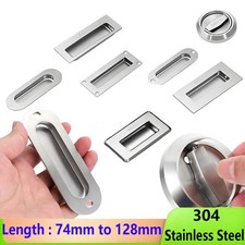 Recessed Door Handle A2 Stainless Flush Pocke...