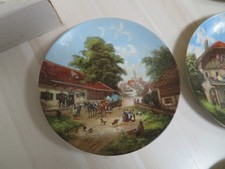 212* Seltmann Weiden Sammelteller "Lückels idyllisches Dorfleben" 9 Zier-Teller