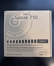 Jabra Speak 710 PHS040W Black Professional Sound USB Portable Speakerphone - NEW