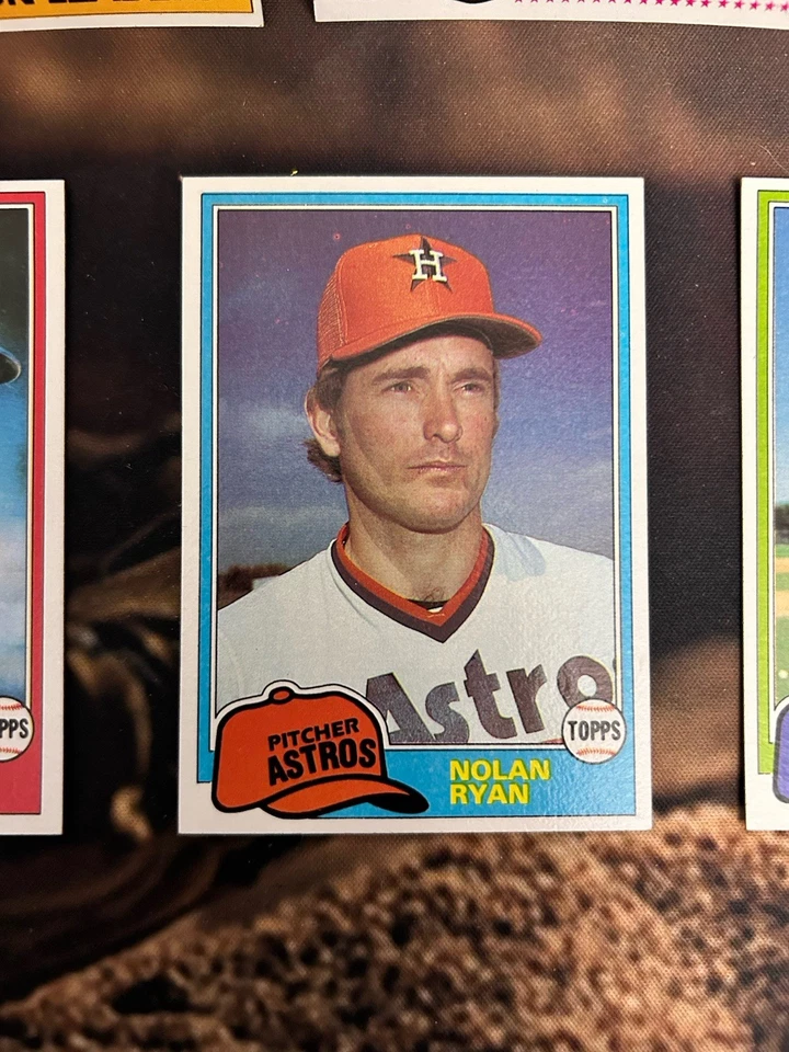 Conjunto completo de beisebol 1981 Topps #1 - 726 - Raines Valenzuela Ryan Yount (NM) - Imagem 4 de 4
