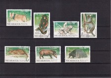 SA31b Nicaragua 1990 The 45th Anniversary of FAO - Animals used stamps.