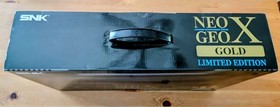 SNK GOLD LIMITED EDITION NEO GEO X CONSOLE +  NINJA MASTERS* & SECOND CONTROLLER