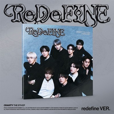 CRAVITY [REDEFINE] 8th Mini Album REDEFINE Ver./ CD-R+Foto Buch+2 Karte OFFICIAL