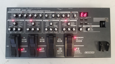 Boss ME-80 Multi-Effects Guitar For Parts/Repair *NO PEDAL/ NO BATTERYS