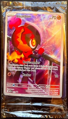 Pokémon TCG Knarbon 022 Promo MEG DE Karte Megaentwicklung Charcadet Black Star