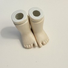 VTG Doll Legs 2 Parts Make Replacement Restore For Bisque Porcelain Dolls 14
