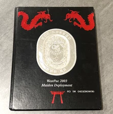 USS Lassen DDG 82 WestPac 2003 Maiden Deployment Cruise Book 