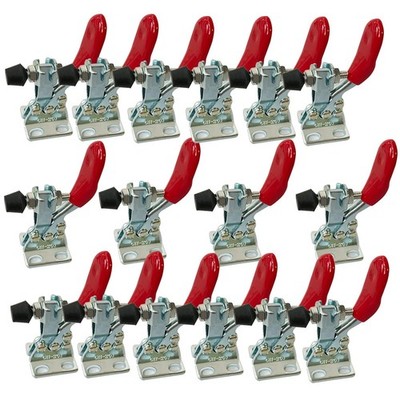 Quick Release Horizontal Toggle Clamp Hold Down Hand Tool Horizontal Heavy Duty