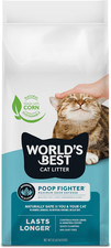 Poop Fighter Maximum Odor Defense, 32-Pounds - Natural Ingredients, Quick Clumpi