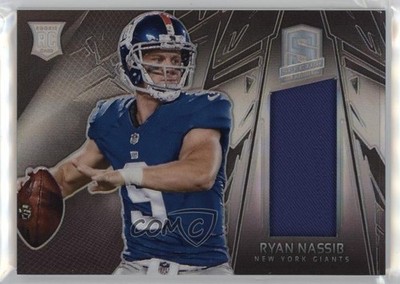 2013 Panini Spectra Materials 82/99 Ryan Nassib #232 Rookie RC 14mg