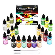 HXDZFX Airbrush Paint Set - 20 Colors � 20ml Quick Dry Air Brush Paints Sets,
