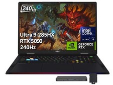 msi Raider 18" QHD  240Hz Gaming Laptop, Intel Core Ultra 9 285HX, GeForce RTX 5