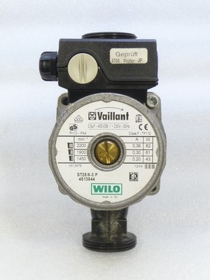 Wilo Vaillant ST 25 / 6  Heizungspumpe 180 mm Solarpumpe 4516188 gebraucht P752P