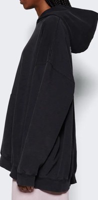 Balenciaga Plain Gaffer Tape Hoodie Oversized Size: Men's / US M