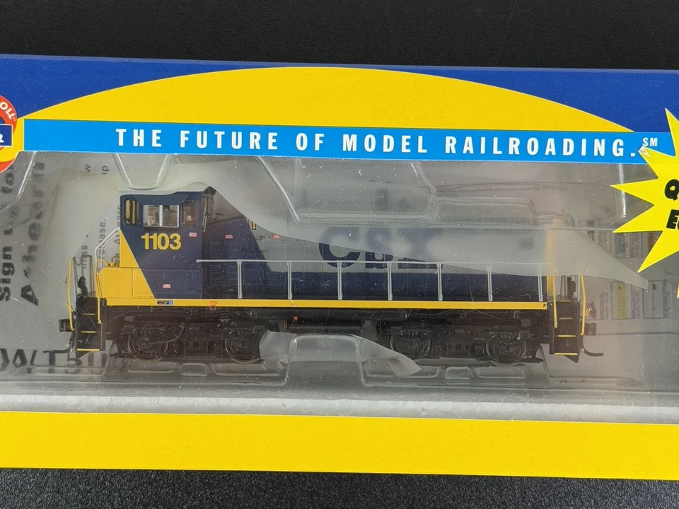 NIB  Athearn HO Scale CSX YN2 EMD SW1500 Diesel Locomotive #1103 DCC - Image 3 of 4