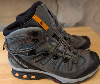 Pre-owned Salomon Quest 4D 3 GTX Waterproof Ortholite Hiking Boots Men s 10.5
